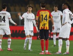 AC Milan Comeback Dramatis, Taklukkan Lecce 3-2