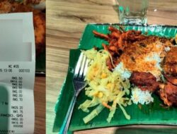 Harga Nasi Kandar Ayam Bawang Melonjak, Konsumen Kaget Bayar Rp113 Ribu