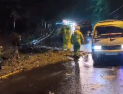 Longsor Puncak: Jalan Berlumpur, Awas Bahaya Mengintai Pengguna Jalan