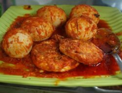 Resep Sahur Praktis: Telur Ceplok Balado, Lezat dan Bikin Keluarga Kenyang