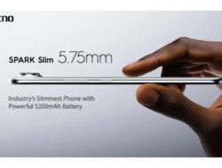 Tecno Spark Slim: Smartphone Tipis Mengagumkan, Debut di MWC 2025