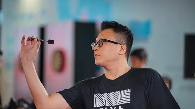 Benny Tandean Siap Raih Juara Darts Nasional 2025