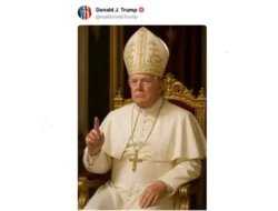 Foto AI Trump Jadi Paus: Kritik Menggelegar Dunia
